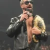 Monday Night RAW 2025 Seth Rollins Leather Black Jacket