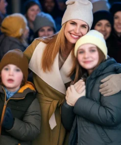 Sarah Rafferty My Life with the Walter Boys S02 Katherine Walter Coat