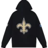 Shop October’s Very Own NFL New Orleans Saints Black Owl Unisex Hoodie