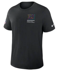 New York Giants 2025 Crucial Catch Dri-FIT T-Shirt