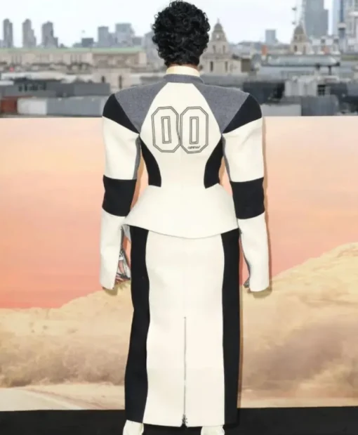 Perfidia Movie One Battle After Another 2025 Teyana Taylor Long Coat