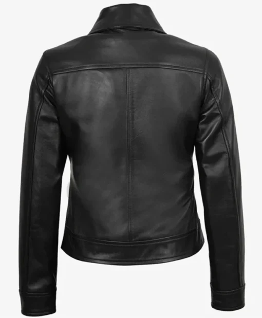 Order Classic Harrington Black Leather Unisex Jacket