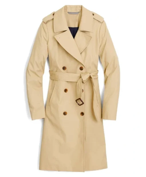 Order Suzette Deveraux TV Series Providence Falls Season 01 Felicia Simone Beige Trench Unisex Coat