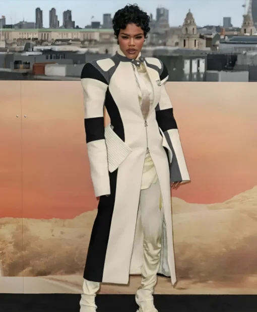 One Battle After Another 2025 Teyana Taylor Long Coat