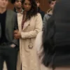 Providence Falls S01 Felicia Simone Beige Trench Coat