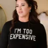 Emily Simpson Real Housewives Of Orange County S19 Black Sweatshirt