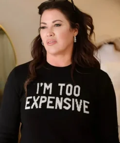 Emily Simpson Real Housewives Of Orange County S19 Black Sweatshirt