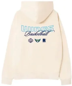 Dallas Wings 2025 Paige Bueckers Cream Hoodie