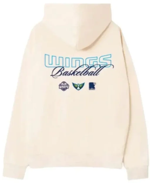 Dallas Wings 2025 Paige Bueckers Cream Hoodie