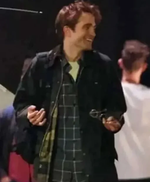 Shop Robert Pattinson The Drama Black Jacket