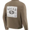 SF 49ers NFL X Darius Rucker Trucker Tan Jacket