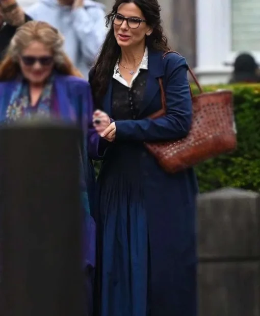 Practical Magic 2 Sandra Bullock Blue Blue Coat
