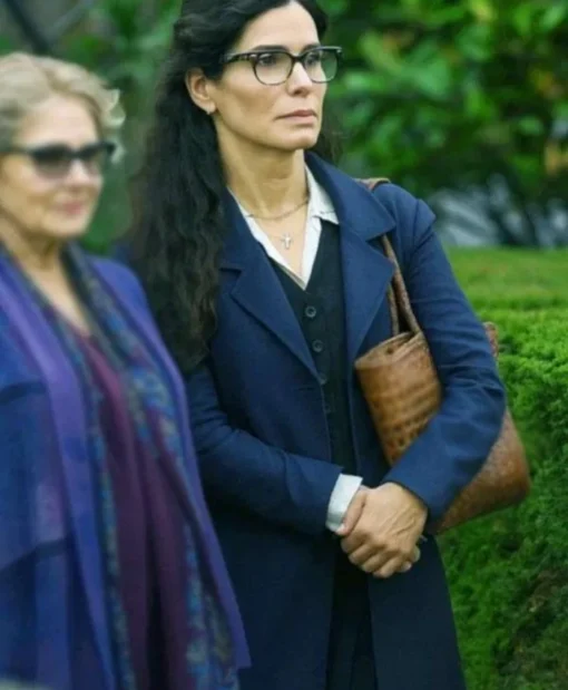 Practical Magic 2 Sandra Bullock Blue Coat