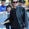 Renate Reinsve 73rd San Sebastian International Film Festival Black Leather Jacket