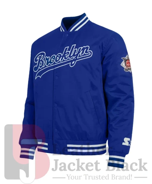 Brooklyn Dodgers 1990’s Baseball Varsity Royal Jacket