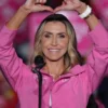 Lara Trump Pink Zipper Cotton Jacket