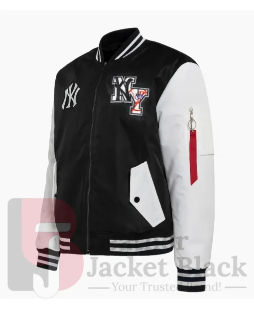 Men’s Basketball Polyester New York Yankees Jacket Vintage