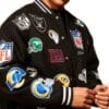 NFL Multi Patch Bomber Jacket