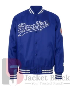 Shop Brooklyn Dodgers 1990’s Baseball Varsity Royal Jacket For Men And Women