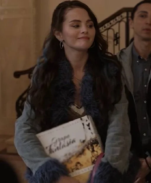 Buy Selena Gomez Only Murders in The Building Grey Jacket in Sale