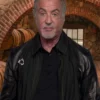 Dwight Manfredi TV Series Tulsa King 2025 Sylvester Stallone Black Leather Jacket