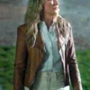 Maryanne The Bondsman S1 Brown Leather Jacket