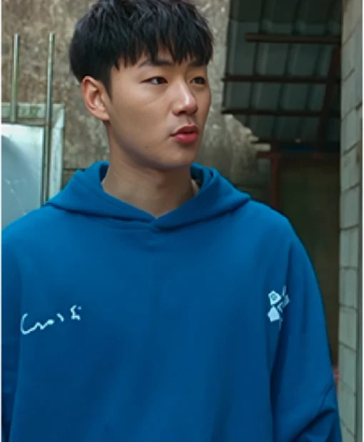 Go Hyun-tak WEAK HERO CLASS 2 Blue Hoodie
