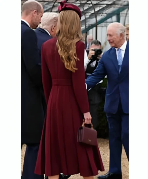 Windsor Castle 2025 Princess Of Wales Kate Middleton Trench Coat