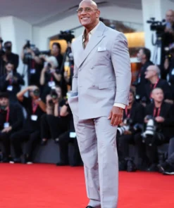 Smashing Machine 2025 Premiere The Rock Suit