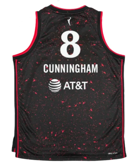 Sophie Cunningham Indiana Fever Stranger Things Black Jersey Buy Now