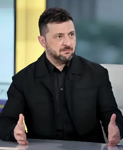 Special Report 2025 Volodymyr Zelenskyy Black Jacket