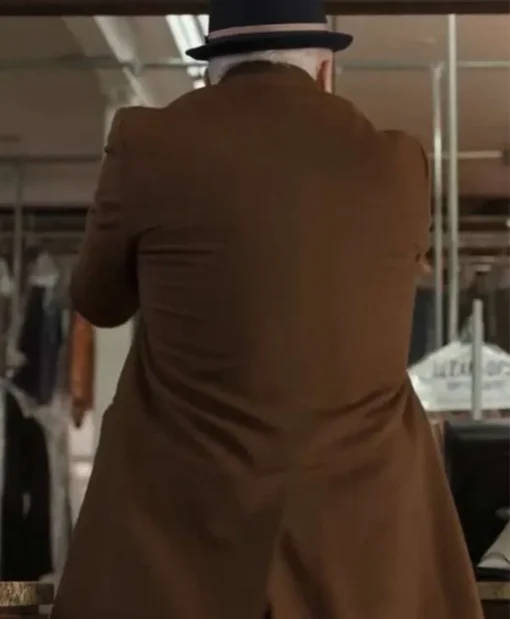 Charles-Haden Savage TV Series Only Murders in the Building 2025 Brown Wool Coat