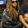 Super Bowl 2025 Beyoncé Oversized Black Jacket