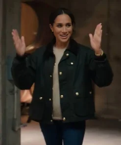 With Love Meghan 2025 Meghan Markle Green Jacket Buy Now