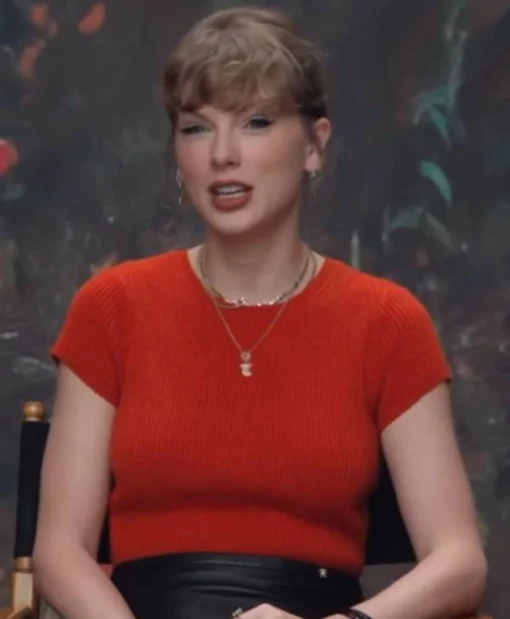 Taylor Swift The Life Of A Showgirl Short-Sleeve Sweater Buy in sale