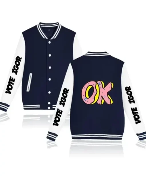 The Creator MulticolorTyler Varsity Jacket