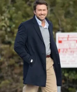 Shop The Housemaid Brandon Sklenar Blue Coat