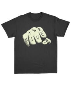 Bez Willis The Runarounds 2025 Zendé Murdock The Hives Printed Black T-Shirt
