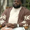 Khalen Saunders Today Show 2025 Brown Hoodie