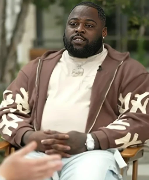 Khalen Saunders Today Show 2025 Brown Hoodie
