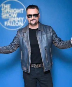 Shop Now Eric Church The Tonight Show Starring Jimmy Fallon S12 Leather Jacket