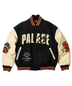 Buy Men and Women Tora Tora 2025 Beige Varsity Jacket For Sale