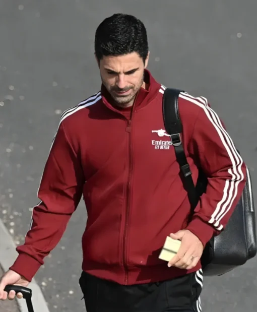 Phase MD1 Mikel Arteta UEFA Champions League 2025/26 Red Jacket