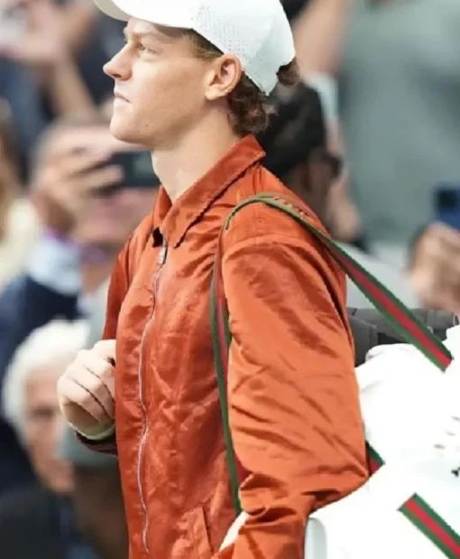 US Open 2025 Jannik Sinner Final Brown Jacket