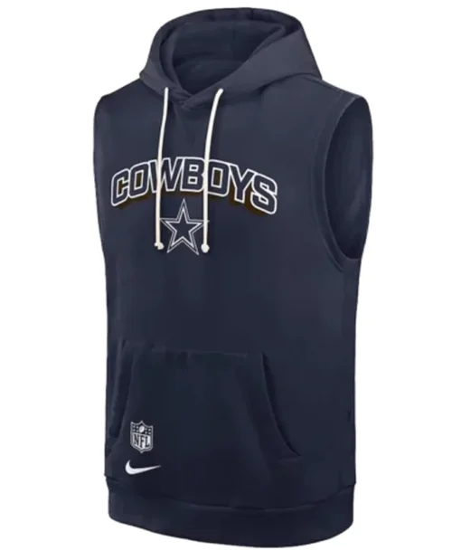 Dallas Cowboys Sleeveless Hoodie