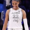 A’ja Wilson Las Vegas Aces White Jersey