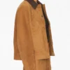 Walters Crop Suede Jacket For Womens