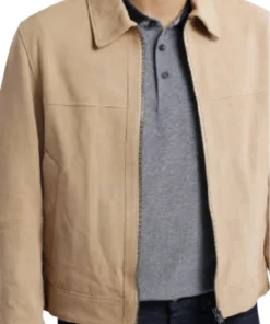 Captain Wagner TV Series Elsbeth 2025 Wendell Pierce Beige Suede Jacket