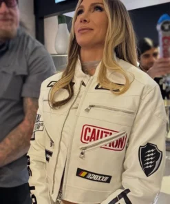 WWE Charlotte Flair Cropped Racing Jacket