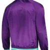 NBA All-Star Game Hardwood Classics 1995 Throwback Full-Snap Purple Jacket